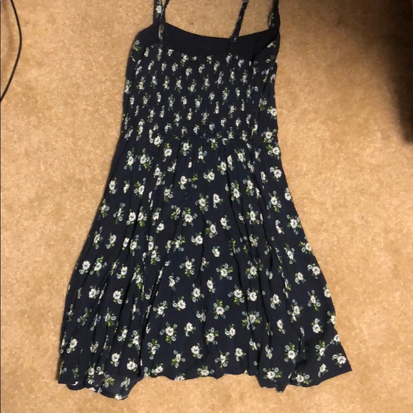 Navy Abercrombie and Fitch Sundress - Picture 2 of 3
